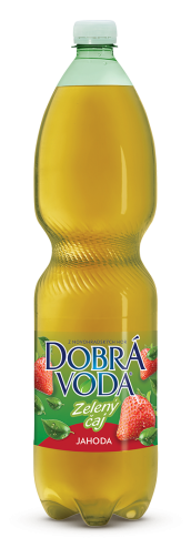 Zelený čaj jahoda