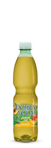 Zelený čaj broskev 0,5l