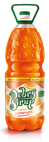 Dobrý sirup pomeranč 2,5l