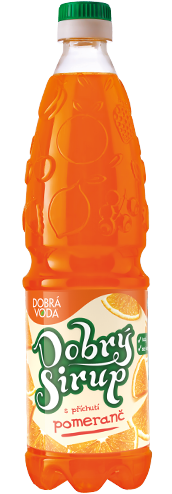 Dobrý sirup pomeranč